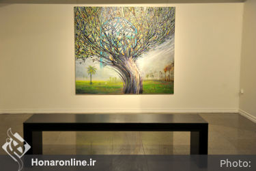 نمایشگاه نقاشی شهرآسمانی حوزه هنری