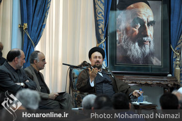 تجدید میثاق وزیر ارشاد و  هنرمندان با آرمانهای بنیان گذار جمهوری اسلامی