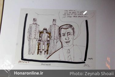 نمایشگاه نقاشی ژان کلود کریر در گالری دستان+2