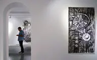 نمایشگاه آثار پریچهر طیبی گالری اعتماد 2