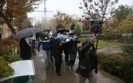مراسم تشییع پیکر پرویز پورحسینی