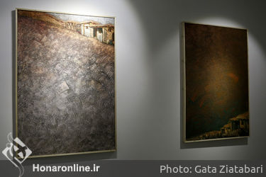نمایشگاه نقاشی های مرتضی گودرزی دیباج در گالری شیرین
