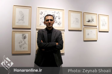 نمایشگاه طراحی حسن روح الامین در گالری وارطان