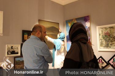 دومین بازار آثار هنری در خانه هنرمندان