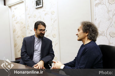 بازدید سید محمد مجتبی حسینی از تمرینات ارکستر سمفونیک تهران