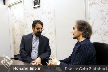 بازدید سید محمد مجتبی حسینی از تمرینات ارکستر سمفونیک تهران