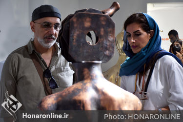  نمایشگاه مجسمه‌های قدرت الله عاقلی در گالری اعتماد