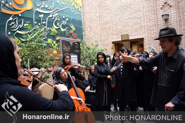 مراسم سومین روز درگذشت ناصر چشم آذر