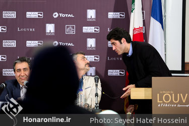 نشست خبری نمایشگاه "موزه لوور در تهران"
