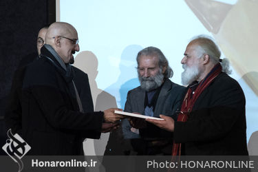 تجلیل از برگزیدگان سومین جایزه هنری ویستا در خانه هنرمندان