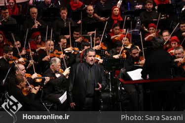 کنسرت مشترک ارکستر سمفونیک تهران و ارسکتر فستیوال راونا به رهبری ریکاردو موتی در تالار وحدت
