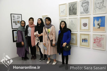نمایشگاه اولین سالانه طراحی نوجوان در باغ نگارستان