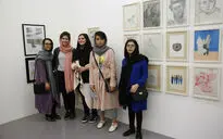 نمایشگاه اولین سالانه طراحی نوجوان در باغ نگارستان