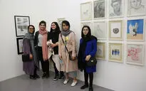 نمایشگاه اولین سالانه طراحی نوجوان در باغ نگارستان