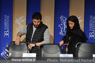  نشست فیلم خورشید در دهمین روز سی و هشتمین جشنواره فیلم فجر در پردیس ملت 