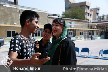 زدن زنگ مدرسه کودکان کار توسط هانیه توسلی