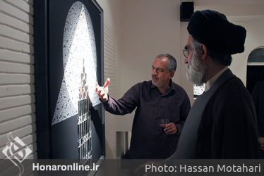 نمایشگاه آثار امید خاکباز درگالری آتبین