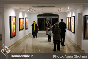 نمایشگاه آثار شهلا همایونی در گالری کاما 