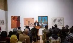 افتتاح نمایشگاه تجسمی «و اکنون زندگی…» در فرهنگ سرای نیاوران