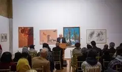 افتتاح نمایشگاه تجسمی «و اکنون زندگی…» در فرهنگ سرای نیاوران