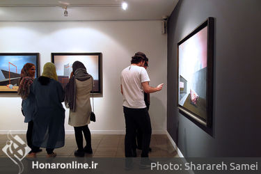 نمایشگاه نقاشی های سارای قاضی اسدالهی در گالری ویستا