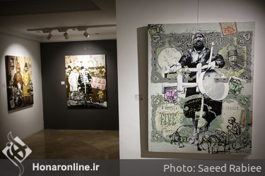 نمایشگاه آثار مهدی ساروخانی در گالری کاما