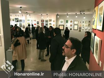 نمایشگاه آثار چند نسل هنرمندان معاصر ایران در گالری لاله