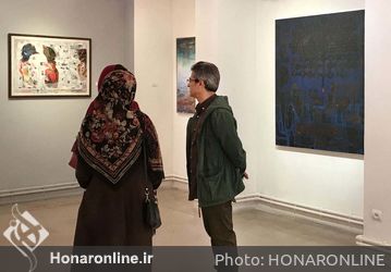 نمایشگاه گروهی نقاشان اردبیل در گالری لاله