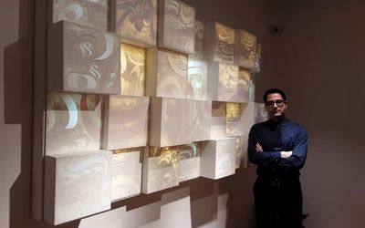 Art Land Gallery Hosting  Ibrahim Olfat  conceptual art exhibition |Film