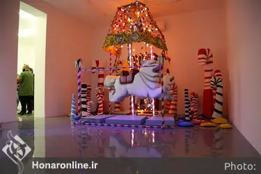 افتتاحیه نمایشگاه آثار رامتین زاد در گالری اعتماد