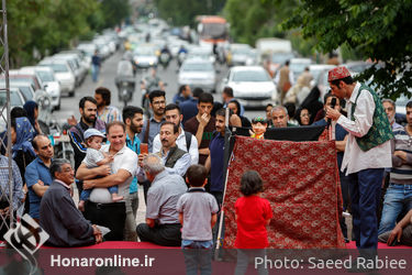 جشن خانه تئاتر در فضای باز خانه هنرمندان2