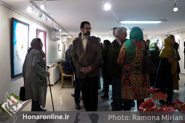 نمایشگاه نقاشی بهرام دبیری در گالری گلستان