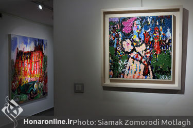 نمایشگاه آثار کامبیز خدابنده‌شهرکی در گالری مژده