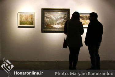 نمایشگاه نقاشی‌های غلامحسین سهرابی در گالری شیرین 2