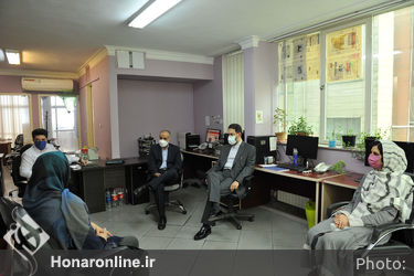 بازدید معاون امور هنری وزارت ارشاد و مدیرعامل بنیاد رودکی از هنرآنلاین