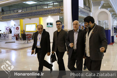 حضور علی مرادخانی در یازدهمین نمایشگاه بین‌المللی رسانه‌های دیجیتال 