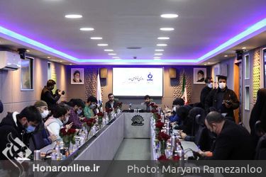 نشست خبری حمیدرضا جعفریان رئیس سازمان سینمایی حوزه هنری با محوریت مرور فعالیت ها و تولیدات جدید سینمایی این سازمان در چهلمین جشنواره فجر صبح امروز در حوزه هنری برگزار شد.