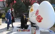 آغاز کارگاه طراحی و رنگ‌آمیزی تخم‌مرغ‌های نوروزی با حضور هنرمندان و شهروندان