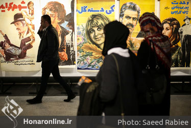 افتتاحیه طراحی اعلان سردر سینما در ایران در گالری سلام