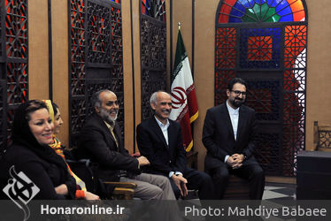 ورکشاپ نقالی دکتر پرویز ممنون در موسسه توسعه هنرهای معاصر