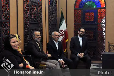 ورکشاپ نقالی دکتر پرویز ممنون در موسسه توسعه هنرهای معاصر