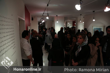افتتاح نمایشگاه آثار مهرداد ختایی در گالری ماه