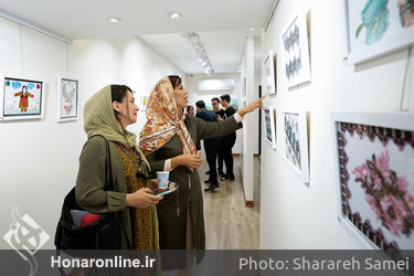 نمایشگاه نقاشی کودکان سیستان و بلوچستان در گالری بهارک