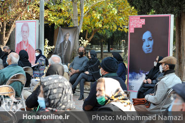 مراسم تشییع پیکر " کامبیز درمبخش " از مقابل خانه هنرمندان