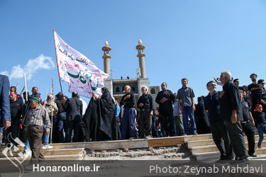 مراسم سنتی مذهبی قالیشویان در مشهد اردهال کاشان