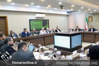 برگزاری جلسه شورای هنر با حضور وزیر فرهنگ و ارشاد اسلامی