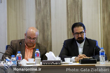 مراسم تودیع و معارفه مدیر کل دفتر برنامه‌ریزی و آموزش‌های هنری