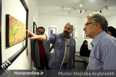 نمایشگاه نقاشی های مهری ساوشی در گالری فردا