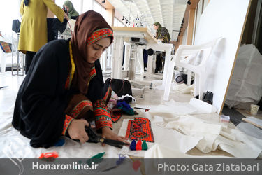 دومین روز ورک شاپ عملی "طراحی تا اجرا در بخش تجاری مد و لباس"
