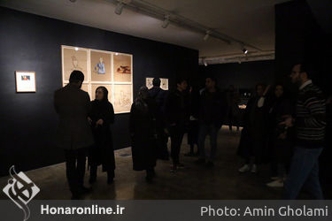 نمایشگاه نقاشی مجتبی امینی در گالری محسن